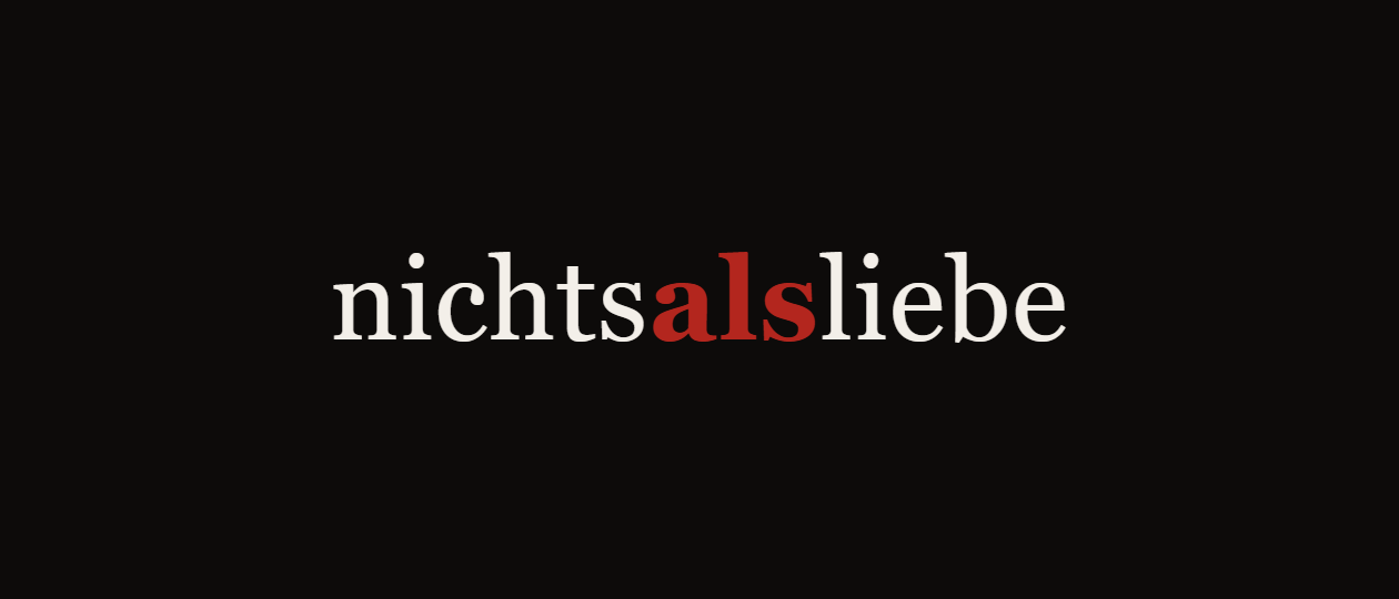 nichts als Liebe – Logo